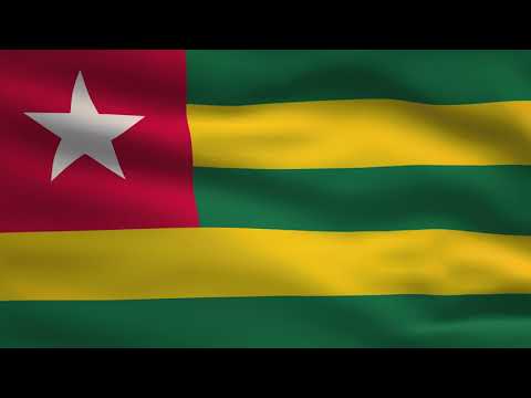 Togo Flag Animation | 4k | Flags of the World