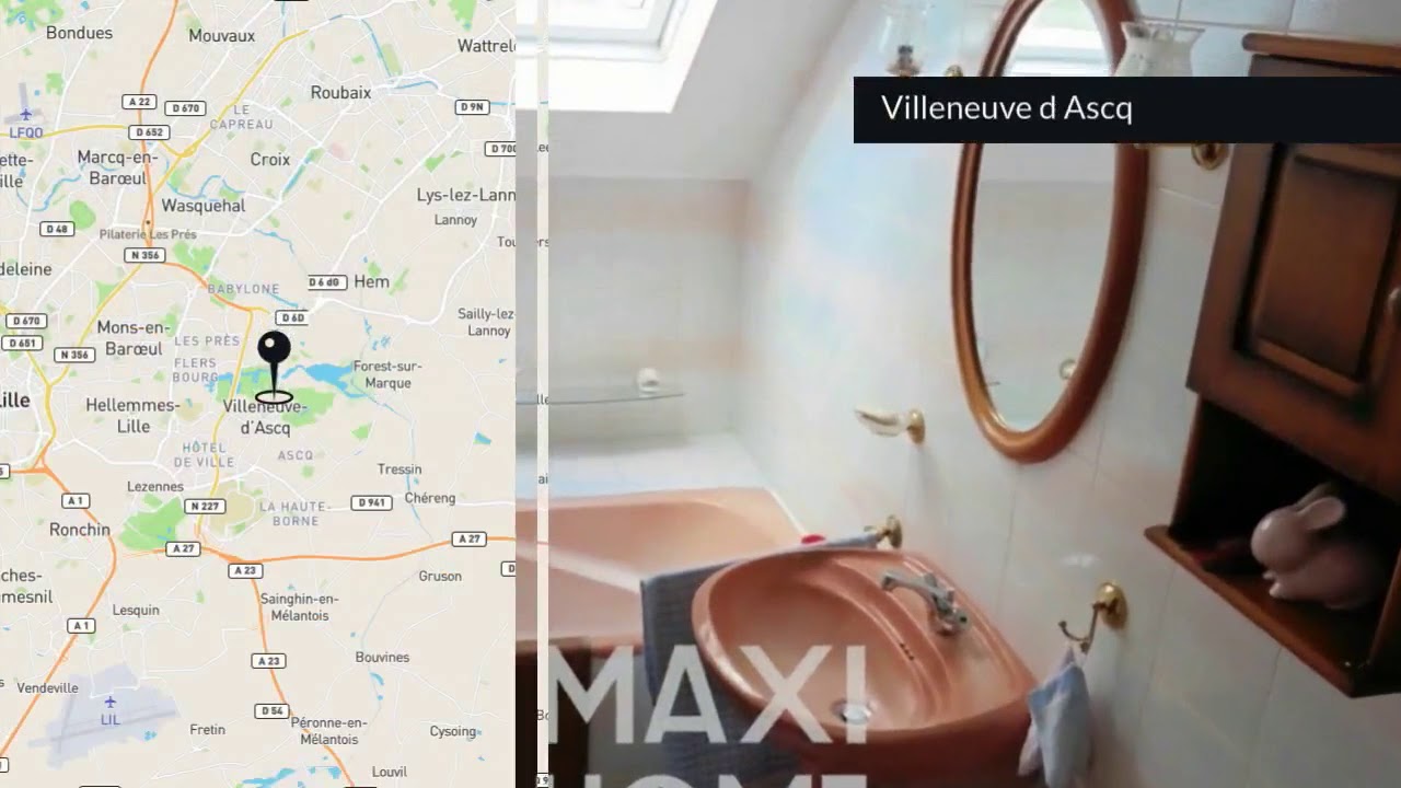 Watch video A vendre - Maison/villa - Villeneuve d Ascq (59650) - 5 pièces - 102m² A vendre - Maison/villa - Villeneuve d Ascq (59650) - 5 pièces - 102m²