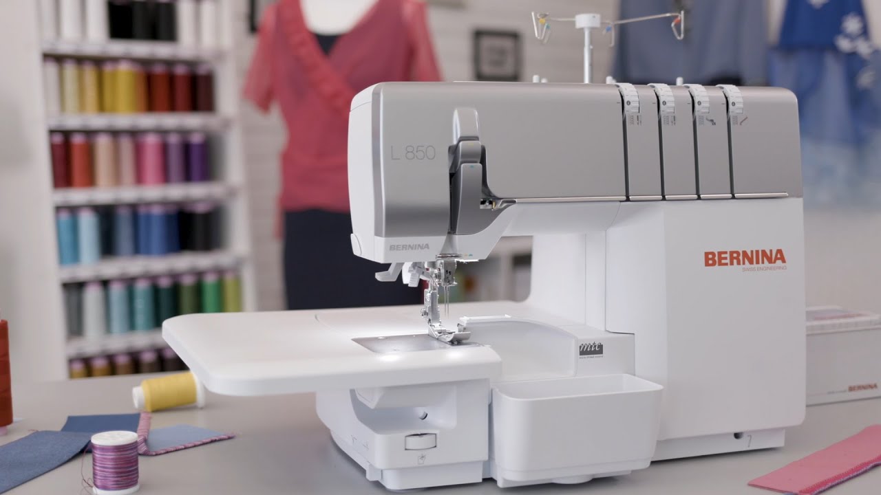 BERNINA L 850 Für professionelle OverlockNähte BERNINA