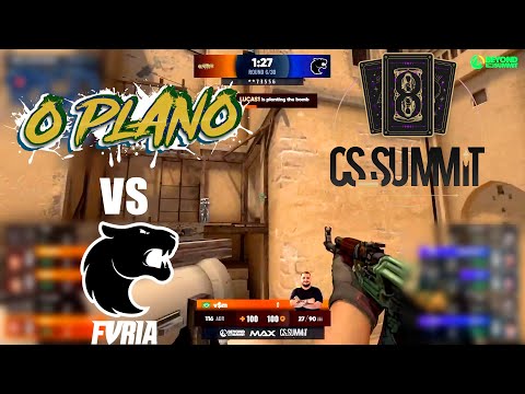 O Plano está voando! O Plano vs Furia - cs_summit8 | HIGHLIGHTS | CSGO