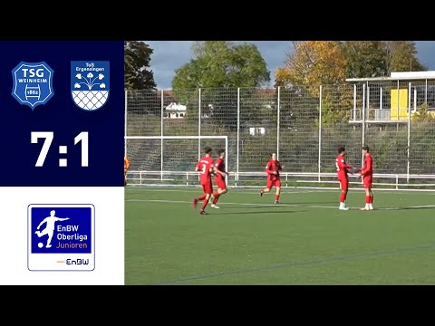 EnBW Oberliga - A-Juniors: TSG 1862/09 Weinheim - TuS Ergenzingen 2025/26