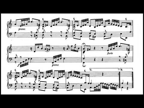 Carl Philipp Emanuel Bach - Sonata in A Minor for Harpsichord, H. 30 (1742–44) [Score-Video]