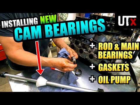 KNOCK OUT - Replacing 5.3 LS CAM BEARINGS, Rod + Main Bearings, ALL NEW SEALS - UTX