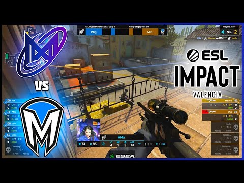 UNREAL SHOTS FROM ANa | Nigma Galaxy vs Mindfreak | ESL Impact Valencia 2022 - HiGHLiGHTS | CSGO