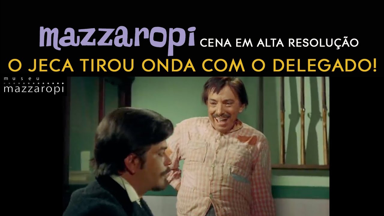Cenas Mazzaropi - Fechou o tempo com o delegado! (1967)