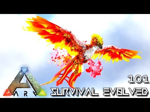 ARK: SURVIVAL EVOLVED - PHOENIX TAMING & DRAGON SPARROW FOREWORLD MYTH E101 (MOD EXTINCTION CORE)