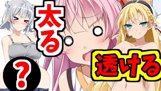 【太る vs 透ける】六花さんとマキさんが世紀の対決をするようですwww【VOICEROID実況】