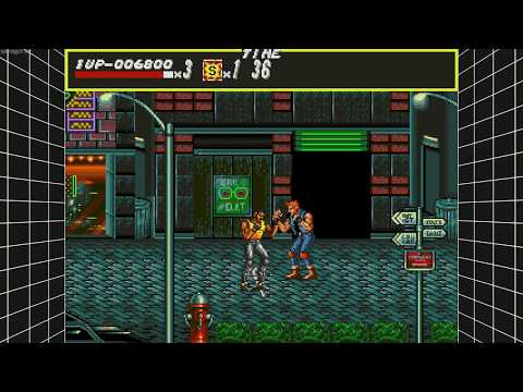 Sega Genesis Classics: Streets of Rage Gameplay PS4 Xbox One Switch No Commentary