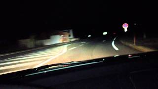 preview picture of video 'Night Drive Through the Swiss Alps in a BMW 1 Series'