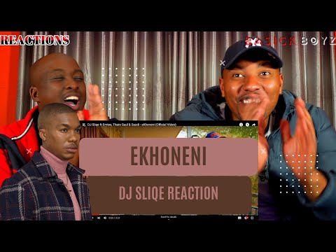 Dj Sliqe Ft. Emtee, Thato Saul & Saudi - Ekhoneni (Official Video)-REACTION