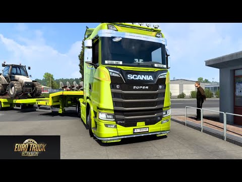 Scania NG S770 | Nantes To Le Mans France | ETS2 1.48 Gameplay