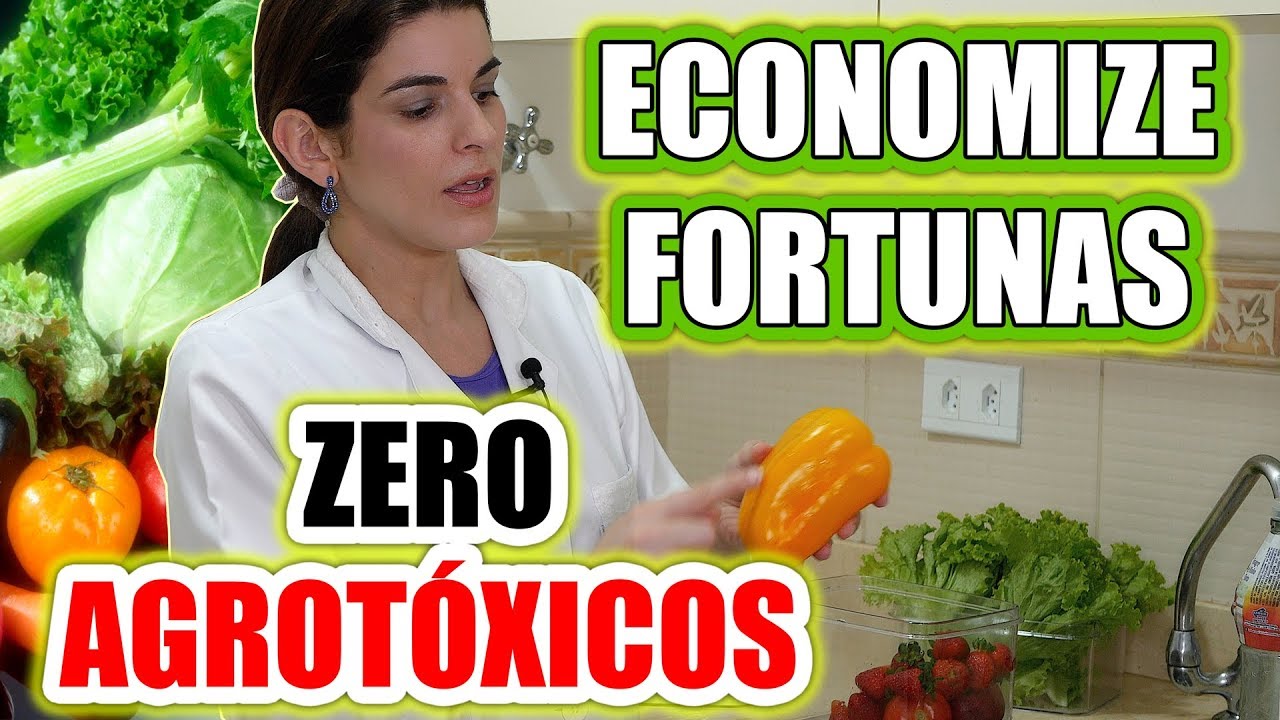 ELIMINE os AGROTÓXICOS das Verduras, Frutas, Raízes e Leguminosas