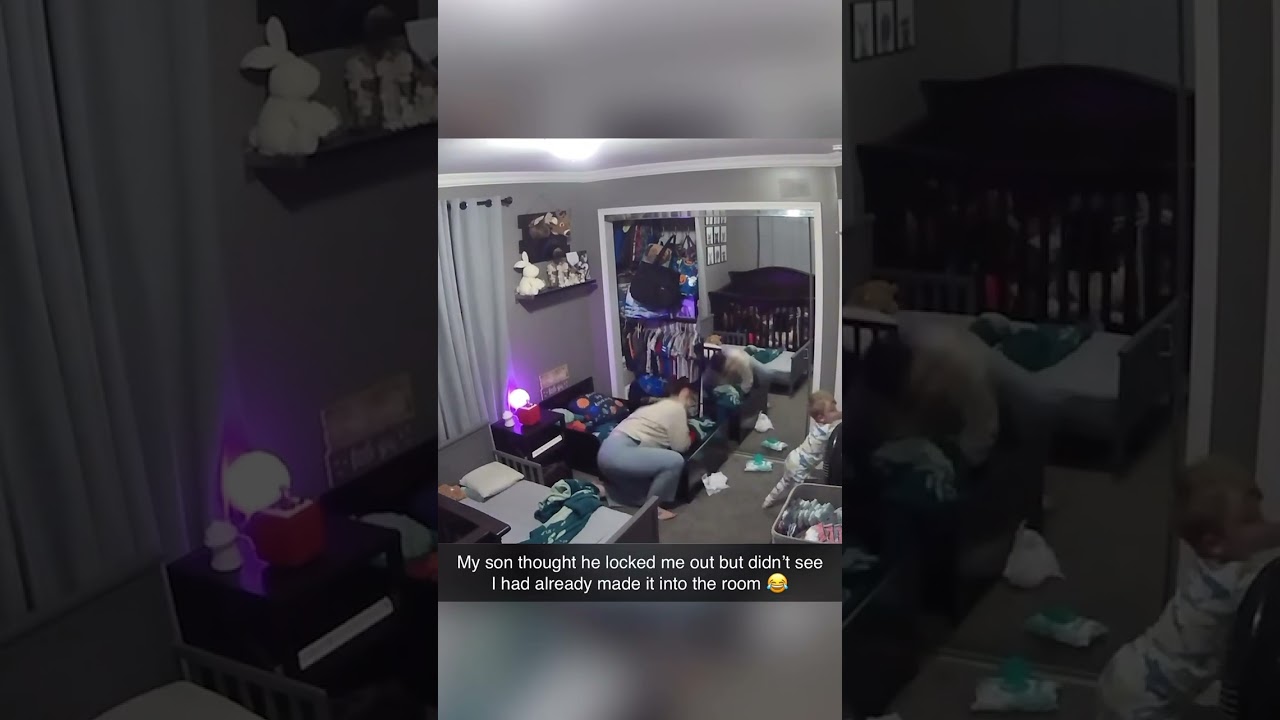 Son Thinks He Locked Mom Out