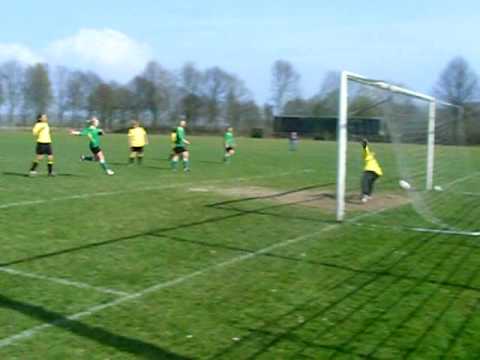 Uchta Da1 - BVC´12 Da1 - 05-04-2009 - Doelpunt nr.2 Mariam Chaoui