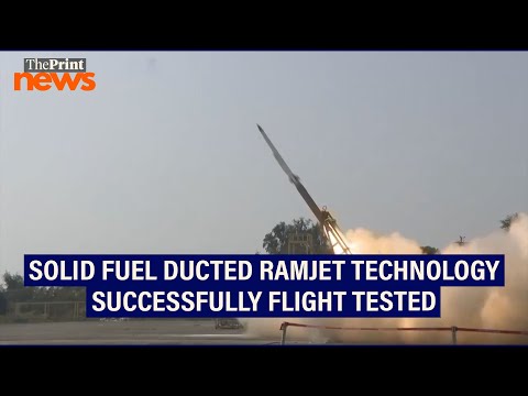 Successful demonstration of Solid Fuel Ducted Ramjet technology by DRDO