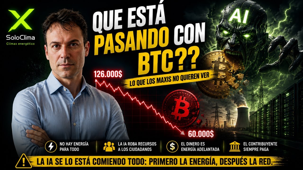 Que le está pasando a #Bitcoin?  mejor que los MAXIs no veias este video....