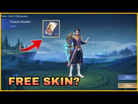 NATAN'S NEW SKIN CHAOS HUNTER IS FREE| I GOT IT FOR FREE
