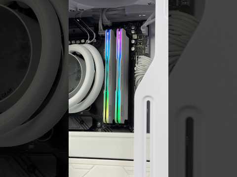 6000MHz at CL28 - KLEVV URBANE V RGB DDR5 #asmr