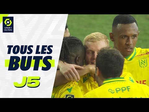 Tous les buts de la 5ème journée - Ligue 1 Uber Eats / 2023-2024