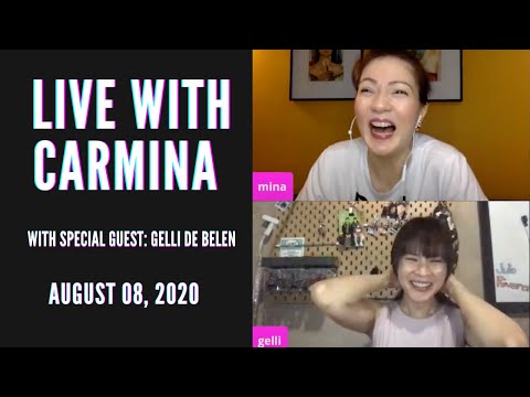 LIVE WITH CARMINA feat. GELLI - August 08, 2020 📺