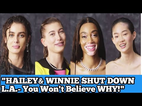 Hailey Bieber & Winnie Harlow STUN in L.A. | But What's the Real Story?