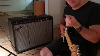 Video thumbnail for Quick demo of the Fender Power Chorus (red knob amp) by Steffen Brix by Steffen Brix