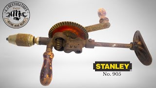 Vintage Stanley Engineers Drill No. 905 - Restoration.