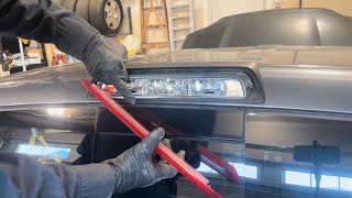 2007-2021 Toyota Tundra Center High Mount Stop Lamp 3rd Brake Light Bulb Replacement Instructions