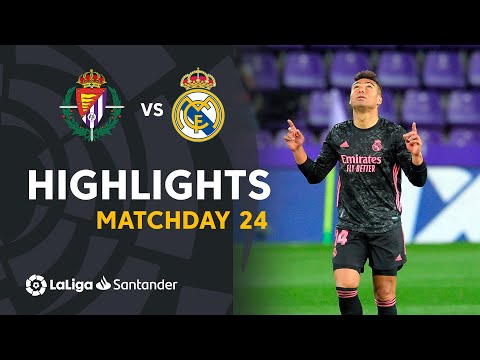Highlights Real Valladolid vs Real Madrid (0-1)