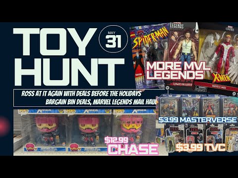 Toy Hunt | Ross Is BACK w/ Chases, Dirt Cheap Star Wars TVC, Masterverse, Mail call of MVL Legends