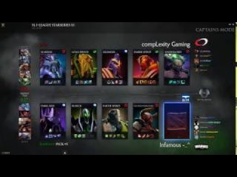 Dota 2 Live [Infamous Gaming VS Complexity] NA | SL i League StarSeries S3 Game 1