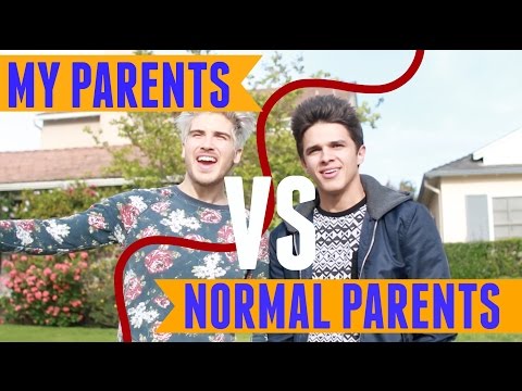 My Parents VS Normal Parents (w/ Joey Graceffa) | Brent Rivera Video