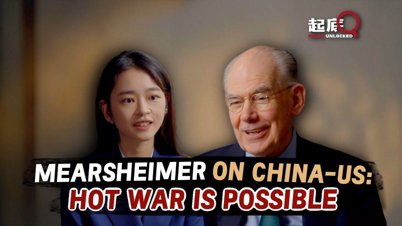 Mearsheimer on China-US: The US can no longer stop China's rise