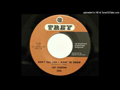 Suzy Dickerson - Don't Tell Him I Want To Know (Trey 3000) [1959 Phoenix teener]