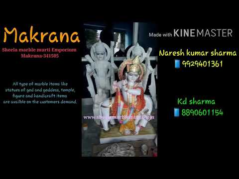 36inch lord krishna marble statue