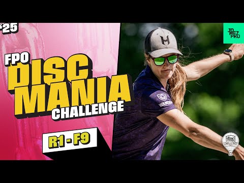 2025 Discmania Challenge | FPO R1F9 | Handley, Hansen, Burge, Weatherman | Jomez DiscGolf