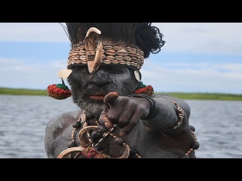 QUEEN'S BATON VISITS KAMBARAMBA VILLAGE IN ANGORAM DISTRICT, EAST SEPIK PROVINCE, PAPUA NEW GUINEA