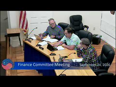From the Finance Committee