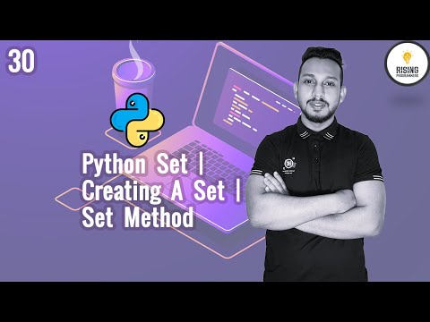 Python Bangla Tutorial 30 Python Set Creating A Set Set Methods
