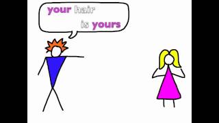 Possessive Pronouns Song - "Mine and Yours" - Rockin' English