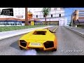 2008 Lamborghini Reventon FBI для GTA San Andreas видео 1