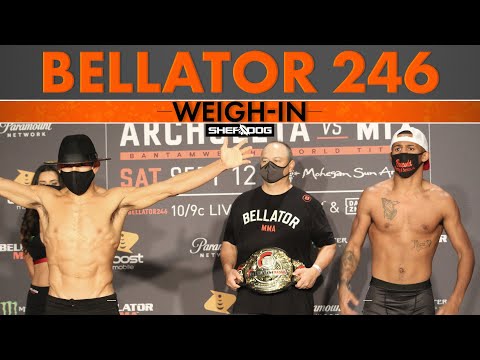 Bellator 246 Ceremonial Weigh-Ins