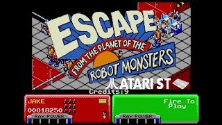Escape from the Planet of the Robot Monsters - Atari ST (1990)