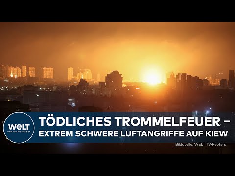 PUTINS TERROR-KRIEG: Schwerer Nachtangriff auf Kiew ‒ Tote und Verletzte nach massiver Attacke