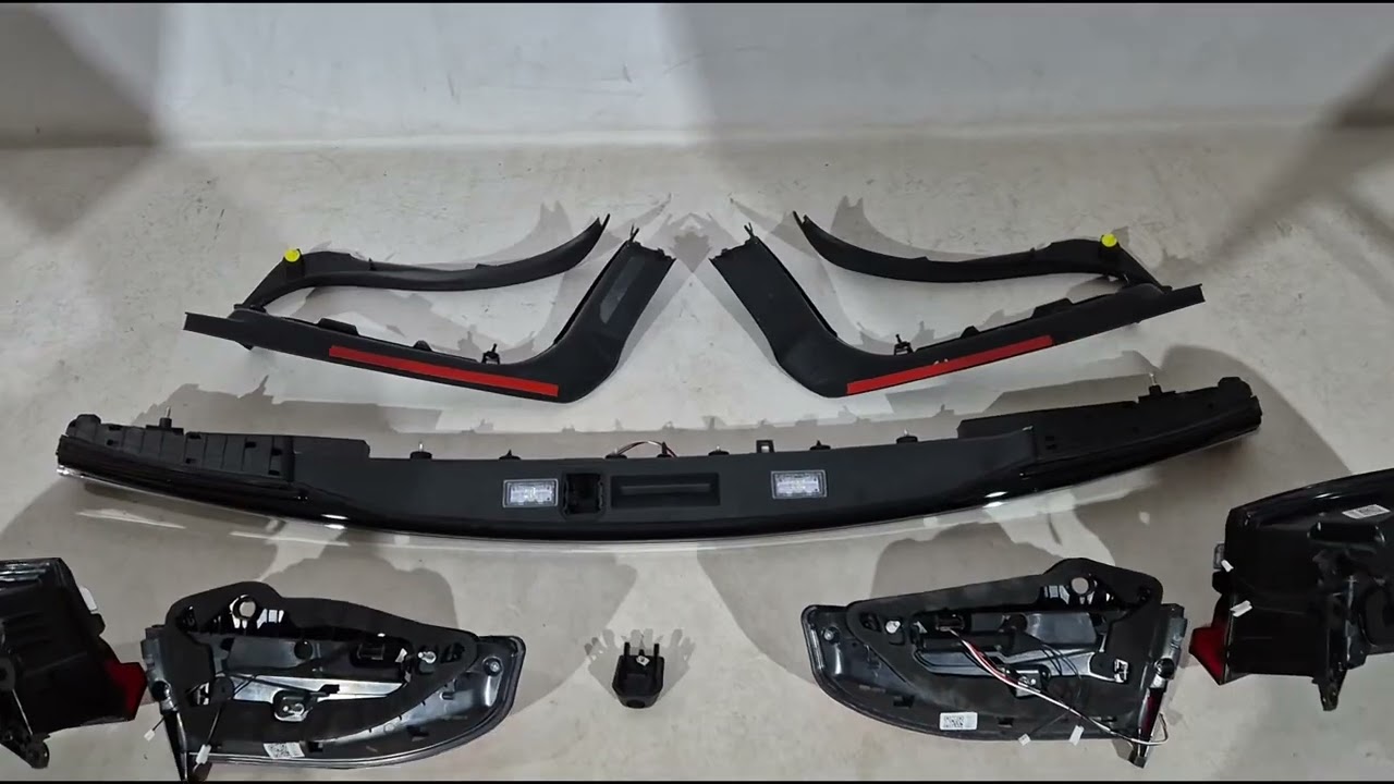 BMW 7 серия F01/F02 2008-2015 гг. Комплект рестайлинга в G12 M760 (с заменой крышки багажника и задних крыльев) Video 1