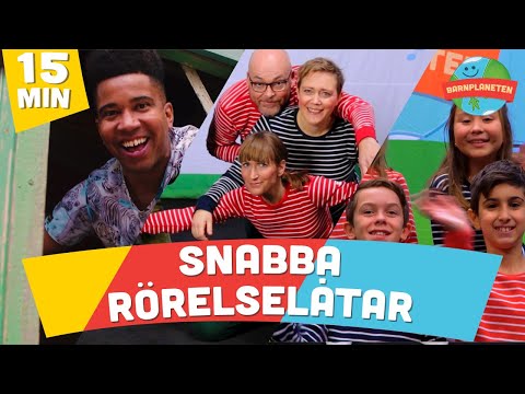 Snabba rörelselåtar med Kompisbandet, Minikompisarna och Yankho