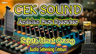 Download lagu CEK SOUND ANDALAN OPERATOR SEJUTA UMAT || BASS GLERR BANYAK DI CARI CARI mp3 Download lagu CEK SOUND ANDALAN OPERATOR SEJUTA UMAT || BASS GLERR BANYAK DI CARI CARI mp3