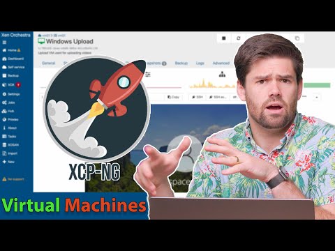 How I host Virtual Machines in my HomeLab - Open Source Xen Orchestra Overview