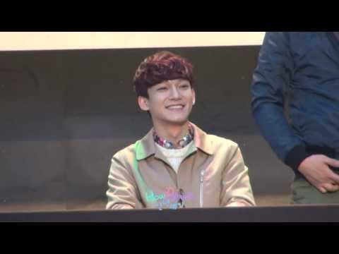 140227 S.M. THE BALLAD CHEN 제주도 팬싸 인사요정 fancam 1