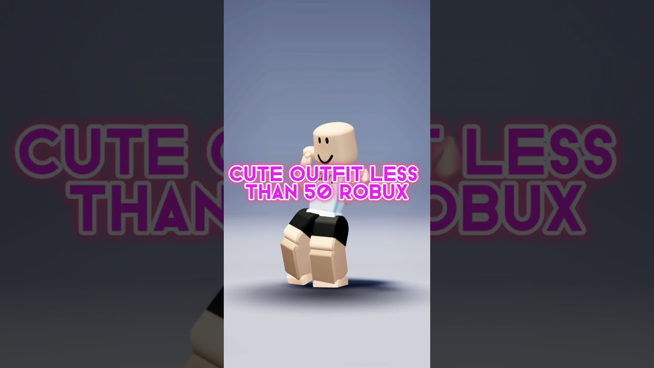 Cute Outfit Under 50 Robux!!